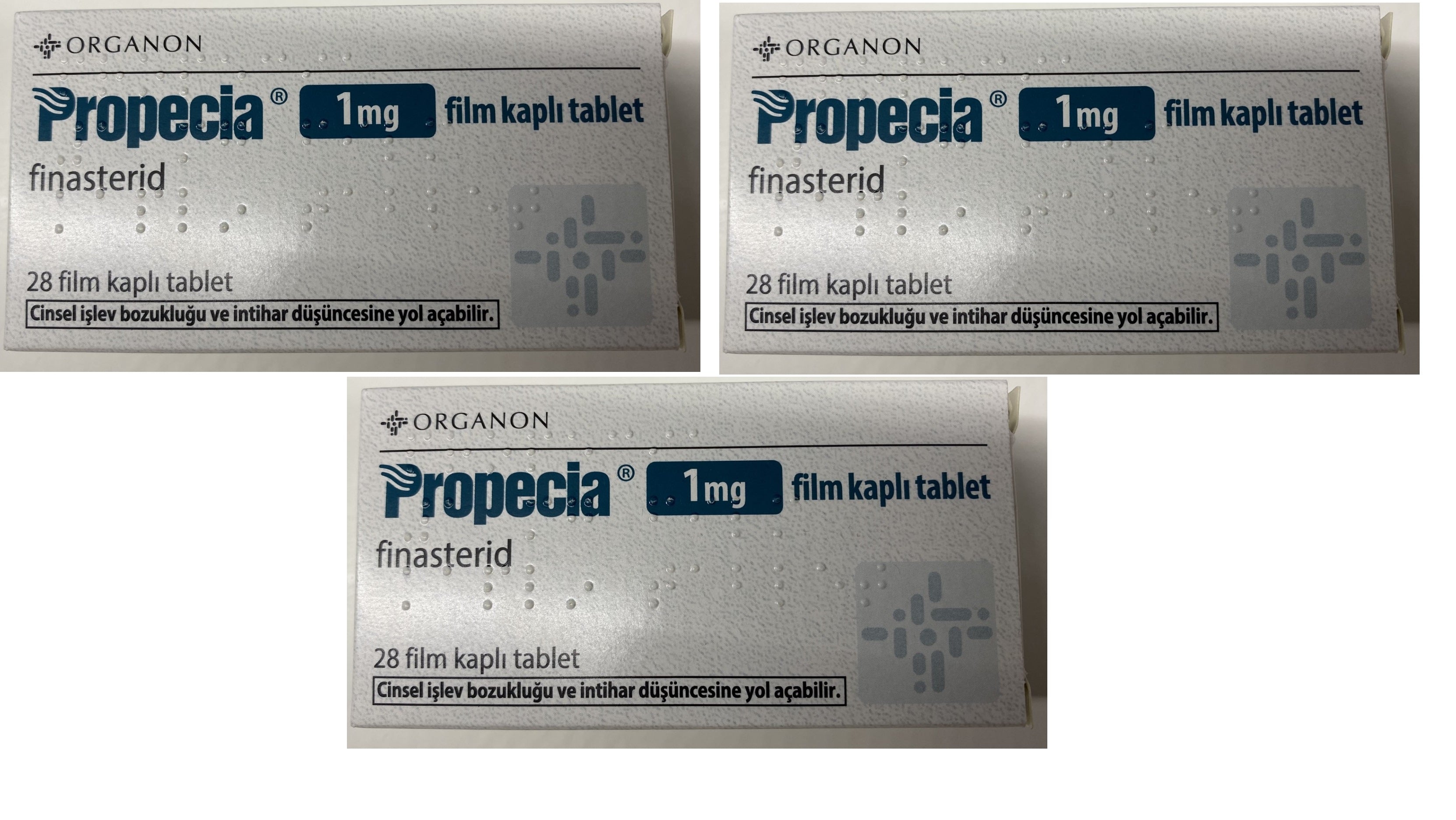 3 LOT Propecia 1mg/28 Tablets (3x28=84 Tablets total)