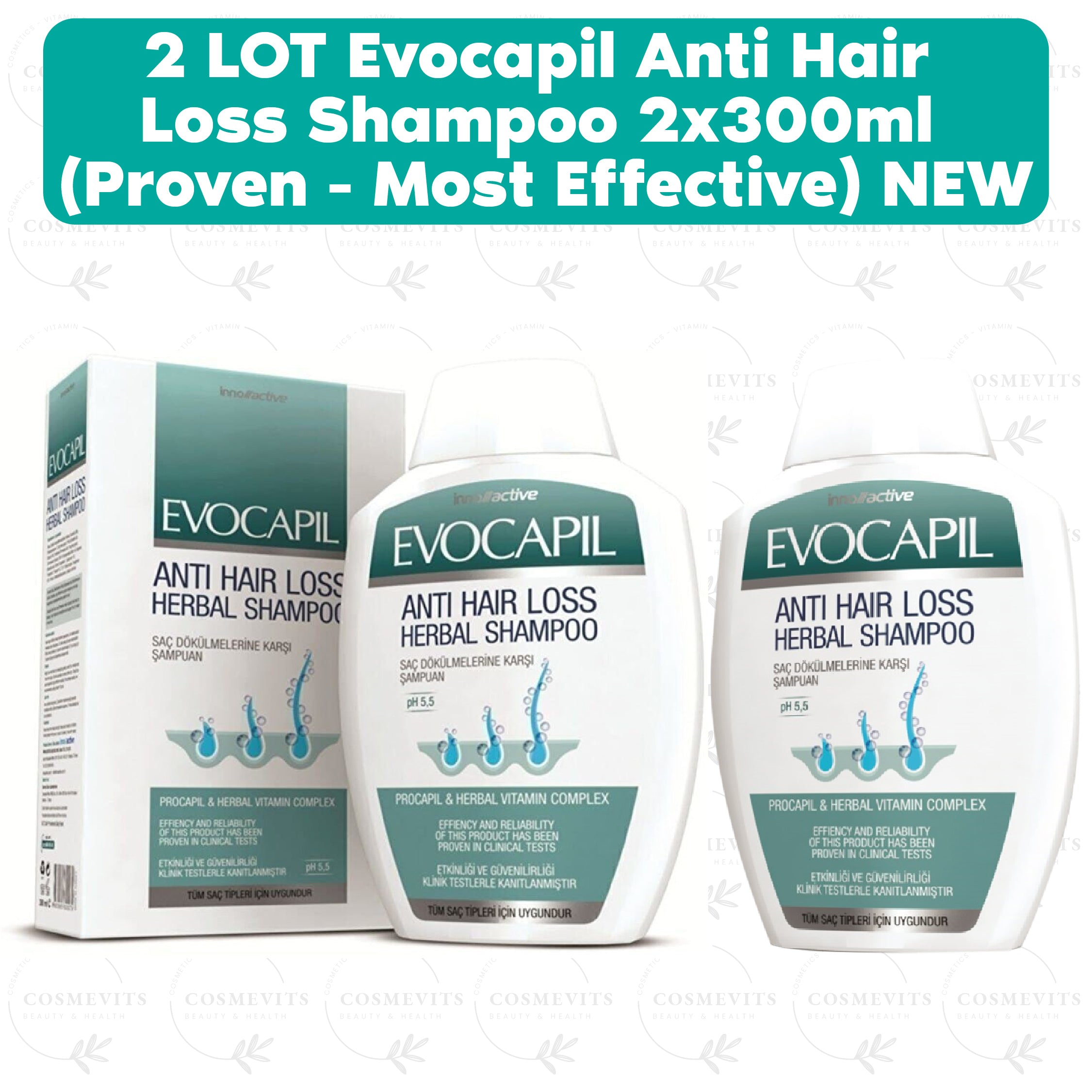 Shapom Herbal Shampoo For Hair Loss